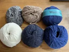 DARUMA Wool Roving ウール毛糸