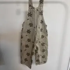 ZARA 大人気 花柄オーバーオール 86cmのサムネイル