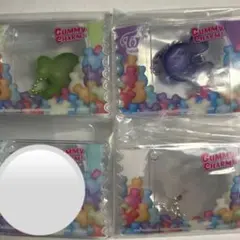 TWICE グミ&チャーム　ポーチつき ジョンヨン　サナ　ダヒョン