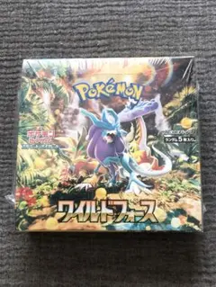 ポケモンカードゲーム ワイルドフォース1BOX シュリンク付き