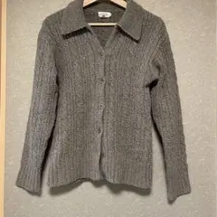 90年代 J.CREW ジェイクルー ケーブルニット カーディガン　S