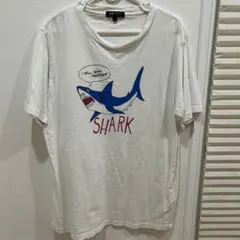 BEAMS HEART シャークプリント Tシャツ L