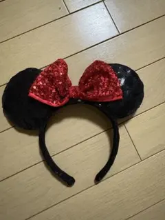ミニーマウス風カチューシャ