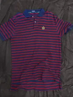 あ*あ様 Polo by Ralph Lauren 赤青ストライプ ポロシャツ