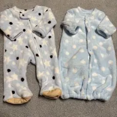 まとめ売り モコモコ ロンパース 男の子