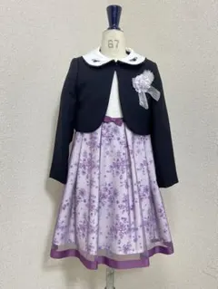 9574.. 【極美品】Private Label フォーマル花柄ワンピース