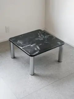 ヴィンテージ コーヒーテーブル マーブル模様 レトロモダン