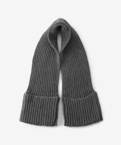 【新品】corgi ジーロンウール ポケットマフラー グレー