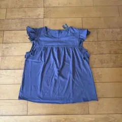 【新品・タグ付】Abercrombie & Fitch フリル袖Tシャツ S
