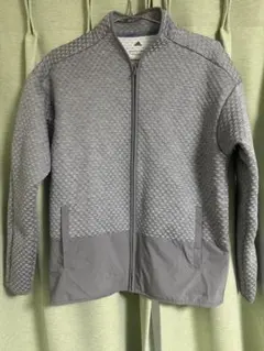 adidas golf グレー ジャケット ジャージ M