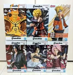 NARUTO ナルト グランディスタ 忍界造形列伝 6体セット 新品