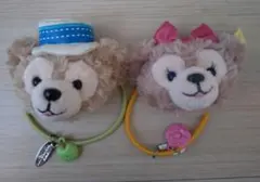 ディズニーシー　ダッフィー　シェリーメイ　ヘアアクセサリー