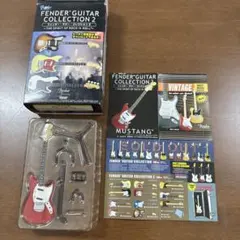 F-TOYS フェンダーギターコレクション2 67ムスタング 赤