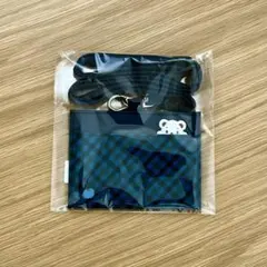 【新品未使用】familiar ネームホルダー　☆青系　☆人気