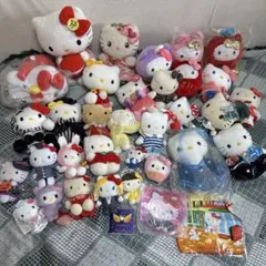 ハローキティ ぬいぐるみセット(世界の国)13点x1点日本人バラ売り不