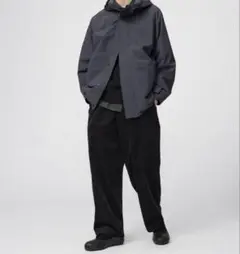 UNIQLO Uユーティリティコーデュロイパンツブラック