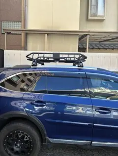 ジムニー JA11にて使用　RV-INNO ルーフキャリア IN-SD 黒 ジムニー JA11にて使用 RV-INNO ルーフキャリア IN-SD 黒 - メルカリ
