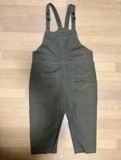 カーキ色 サロペット オーバーオールのサムネイル