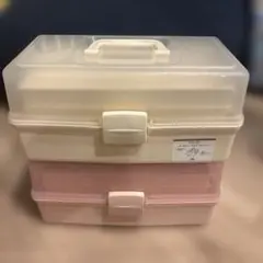 スリーコインズ　ツールボックス 2個セット 収納ケース