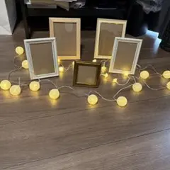 ウェルカムスペース　写真立て、ライト