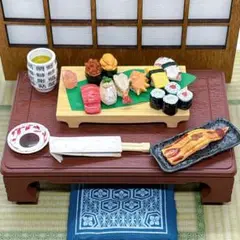 リーメント♡ぷちサンプル【満喫和食処 一.特上寿司】ミニチュア
