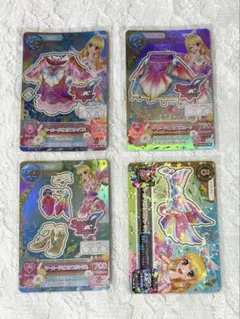 アイカツ アイカツカード 星宮いちご マーメードピスケスコーデ 4枚セット