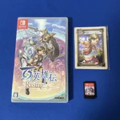 【 switch】百英雄伝Rising 特典カード付属