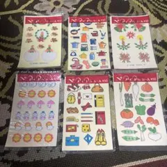 アイアムシール　レトロ　6枚セット