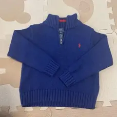 Polo by Ralph Lauren ネイビーセーター 4T