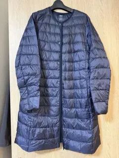 UNIQLO ウルトラライトダウンコンパクトコート ダウンコート 紺M