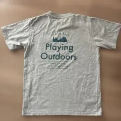 160 LOGOS Tシャツ グレーのサムネイル