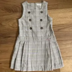 kp KIDS STUFF チェックワンピース　日本製　120