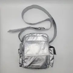 niko and ... オリジナルマルチポケットショルダーバッグ シルバー