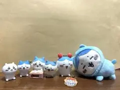 ちいかわ　ハチワレ　フィギュア　ぬいぐるみ　チャーム　7個セット