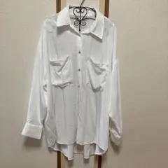 ZARA ホワイトシャツ