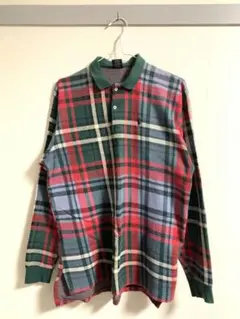 Polo by Ralph Lauren チェック柄ポロシャツ XL