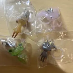 どこでもいっしょ　めじるしアクセサリー　4個