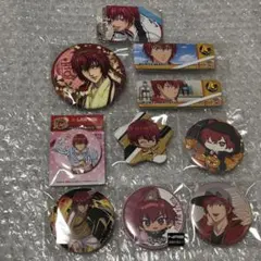 テニスの王子様 缶バッジ 丸井ブン太 10種セット スクエア 星型