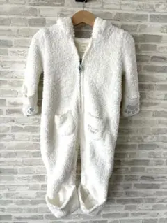 ジェラートピケ　フード付きロンパース 70-80