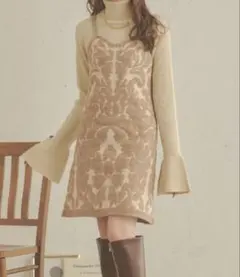 Ambre Neige /ジャガードキャミワンピースのサムネイル