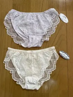 Gila see レースショーツ 2枚セット M
