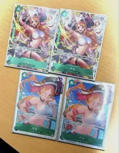 ワンピースカード 蒼海の七傑 ナミ SR パラレル セット