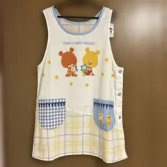 ルルロロエプロン　保育士エプロン　ジャッキーエプロン　くまのがっこうエプロンのサムネイル