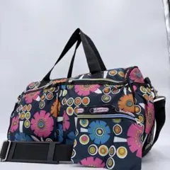 美品✨ レスポートサック ボストンバッグ ダッフルバッグ 2way 花柄
