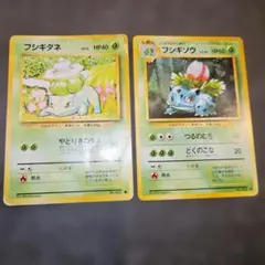 ポケモンカード旧裏　フシギダネ・フシギソウ カードセット