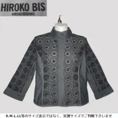 m22129★HIROKO BIS★綿100％ジャケットお洒落感