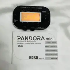 KORG PANDORA MINI ギター マルチエフェクター 廃盤品 レア 超コンパクト！KORG PANDORA MINI マルチエフェクター！！