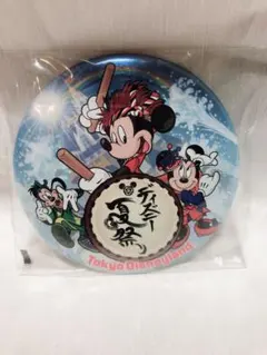 ディズニーランド 夏祭り 缶バッジ