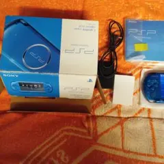 PSP-3000 VB 本体 ブルー中古品バッテリー無し、