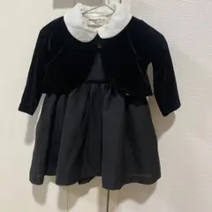 trefiori girlsフォーマルドレス ワンピース　ベロアジャケット付き